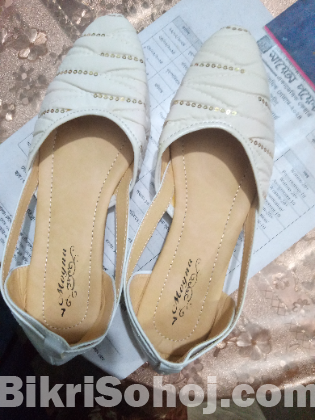 White sandals for women